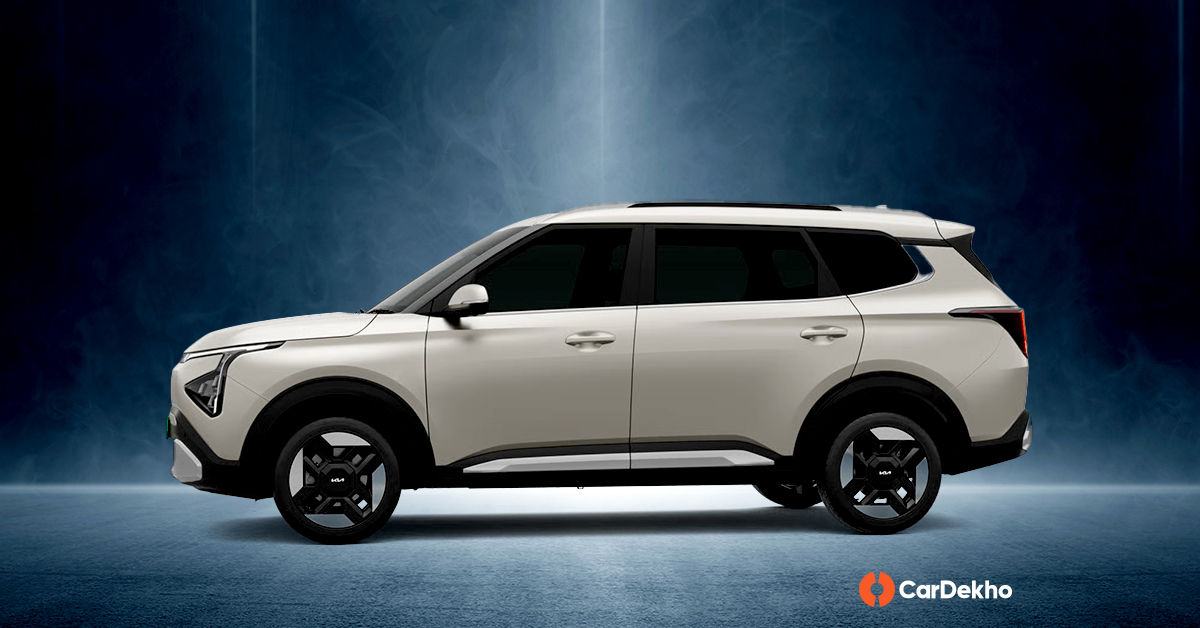 Kia Carens Clavis EV Glacier White Pearl