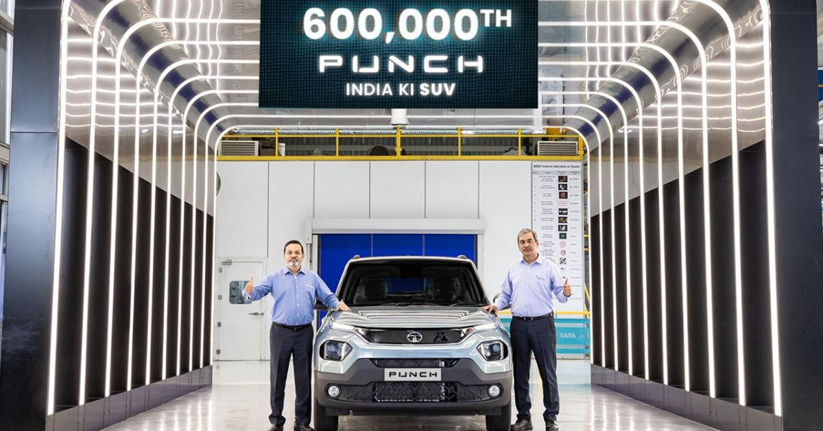 Tata Punch Production milestone