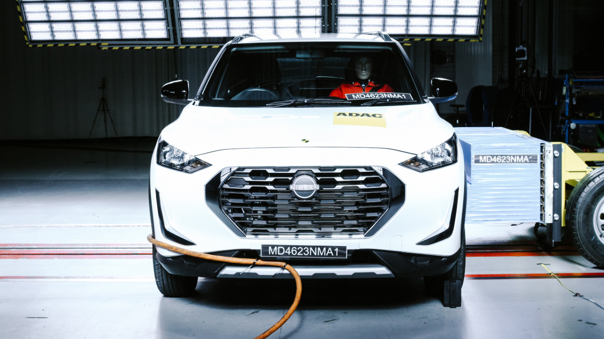 Nissan Magnite Global NCAP crash test Nissan Magnite Global NCAP crash test
