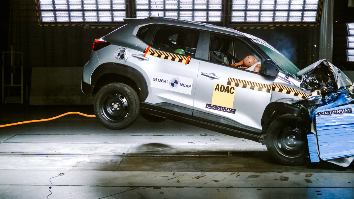 Nissan Magnite Global NCAP crash test Nissan Magnite Global NCAP crash test