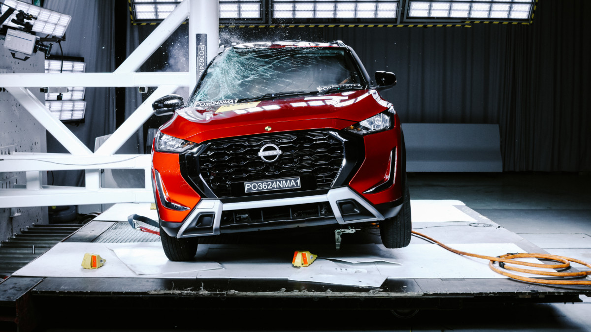 Nissan Magnite Global NCAP crash test Nissan Magnite Global NCAP crash test