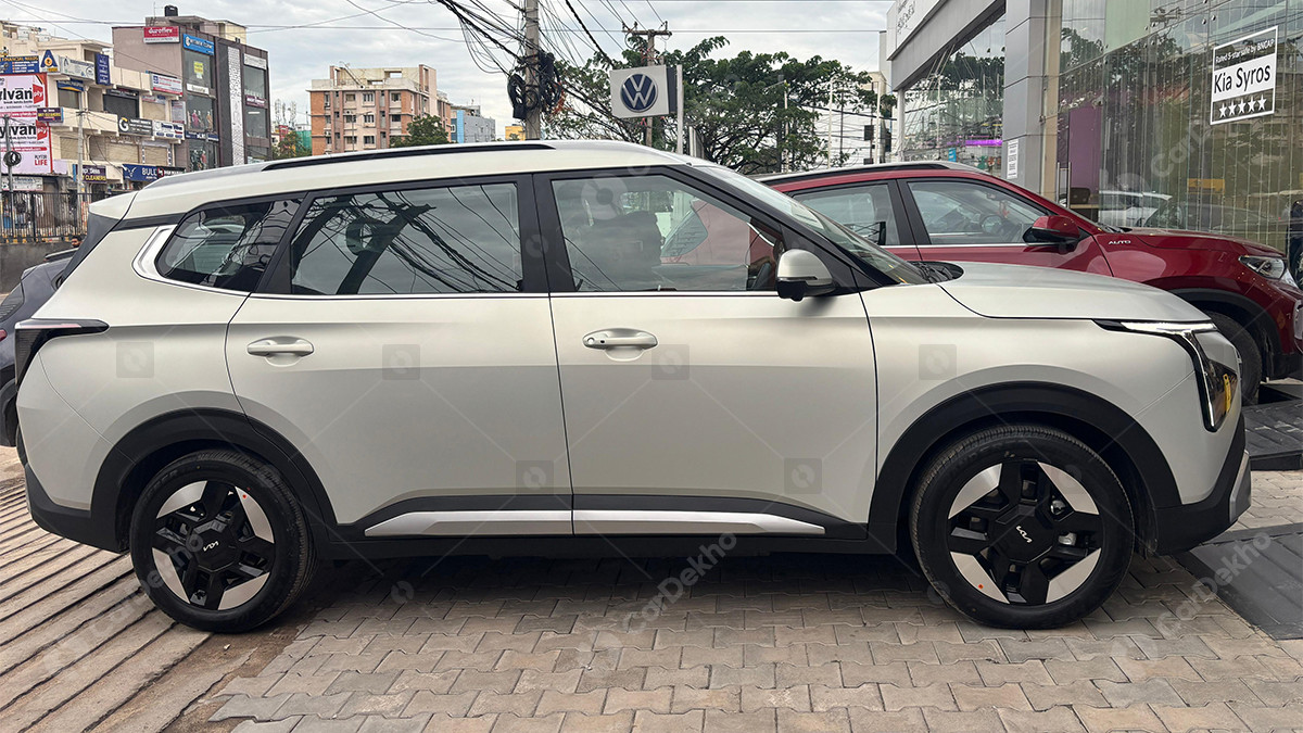 Kia Carens Clavis EV at dealerships