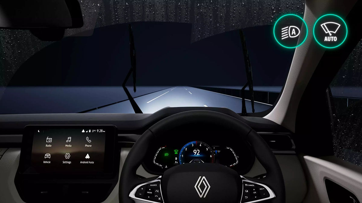 Renault Triber Rain Sensing Wipers 
