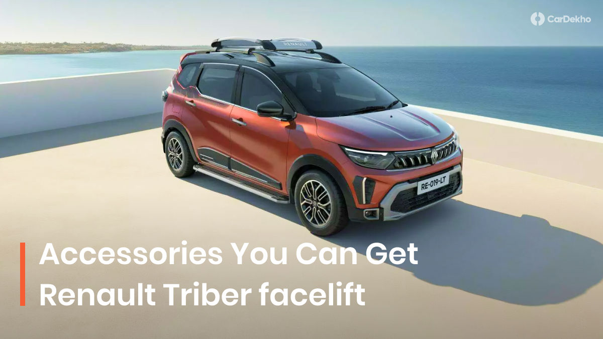 2025 Renault Triber facelift exterior and interior accessories detailed 2025 Renault Triber facelift exterior and interior accessories detailed