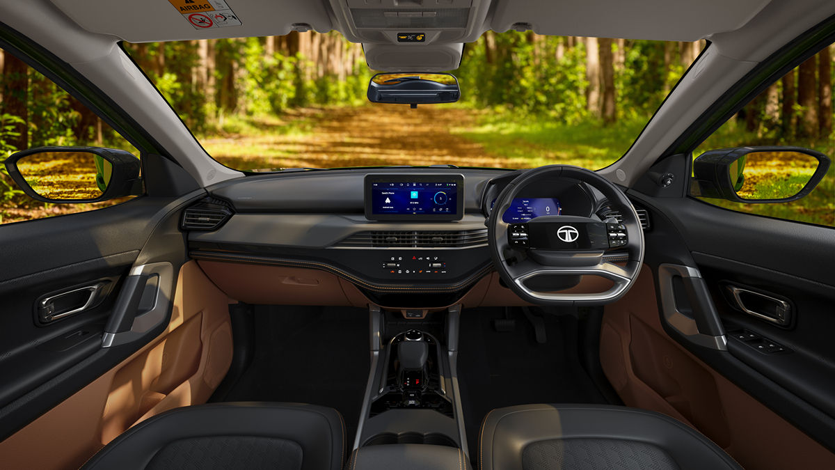 Tata Harrier Adventure X dashboard