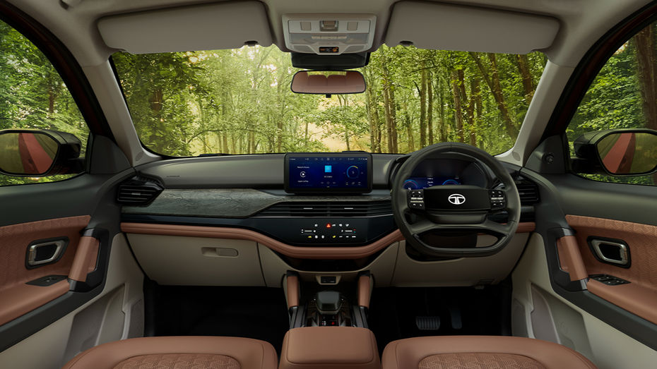Tata Safari Adventure X dashboard