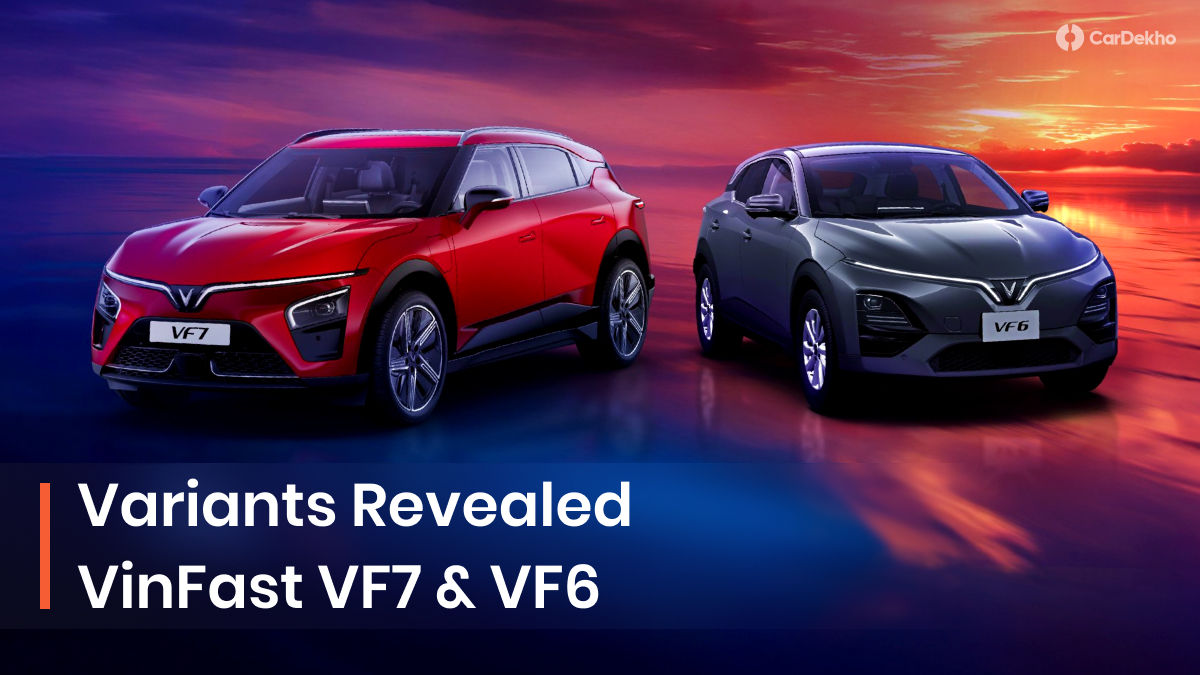 VinFast VF7 and VF6 variants revealed VinFast VF7 and VF6 variants revealed
