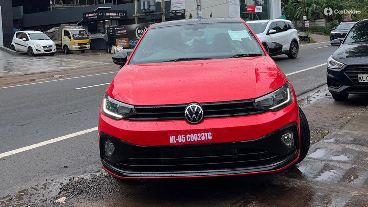 Volkswagen Virtus GT Line Flash Red Colour