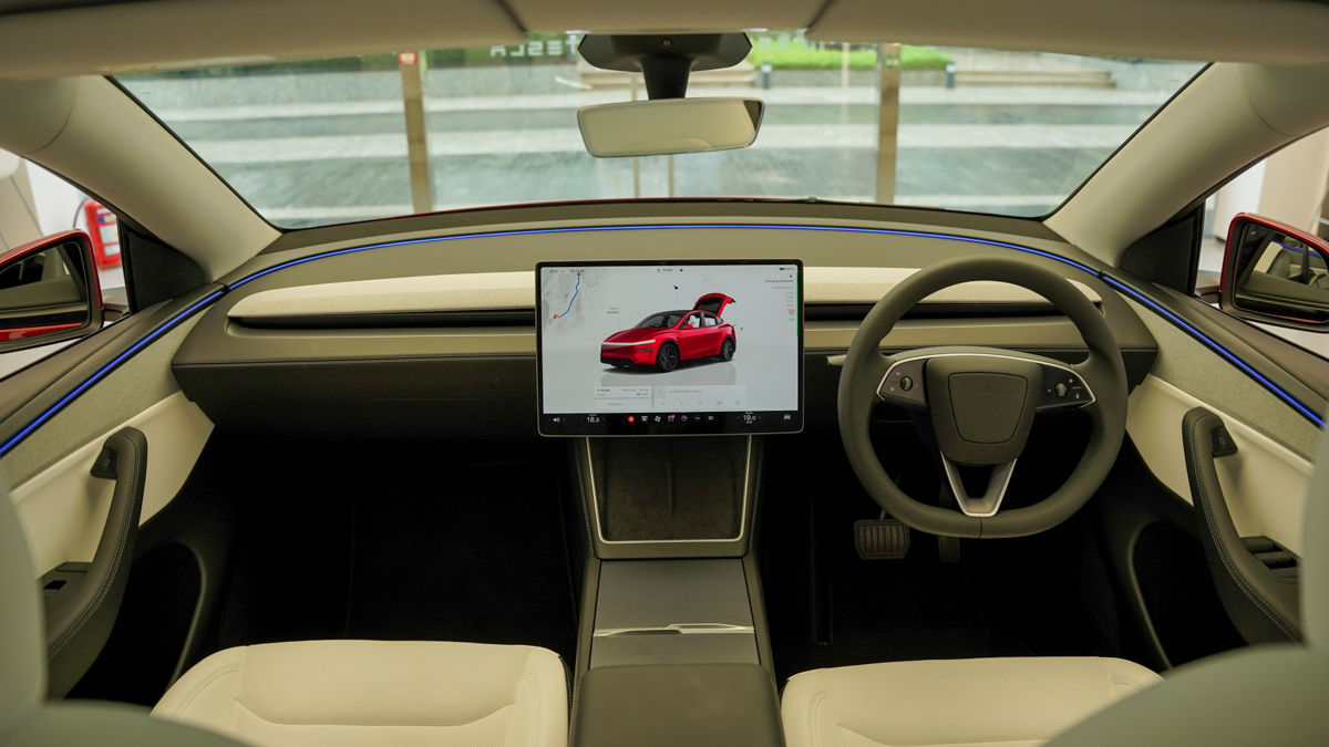 Tesla Model Y dashboard