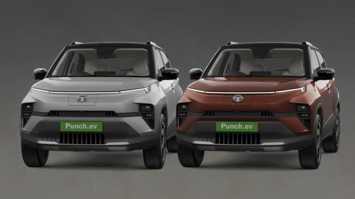 Tata Punch EV new Pure Grey and Supernova Copper colour options