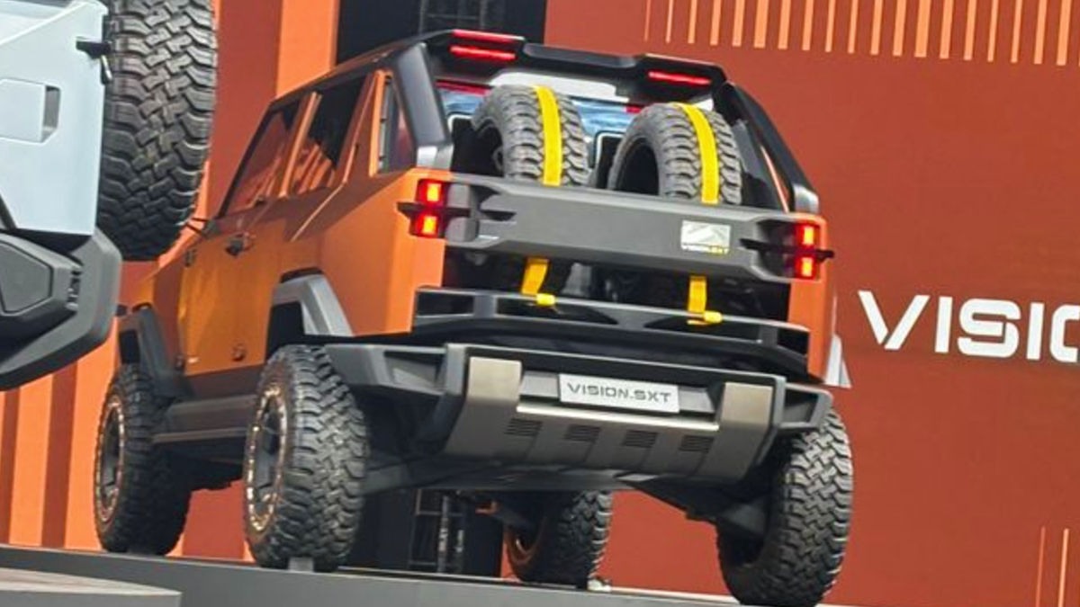 Mahindra Vision SXT Concept Revealed As The Electric Thar’s Pickup Version