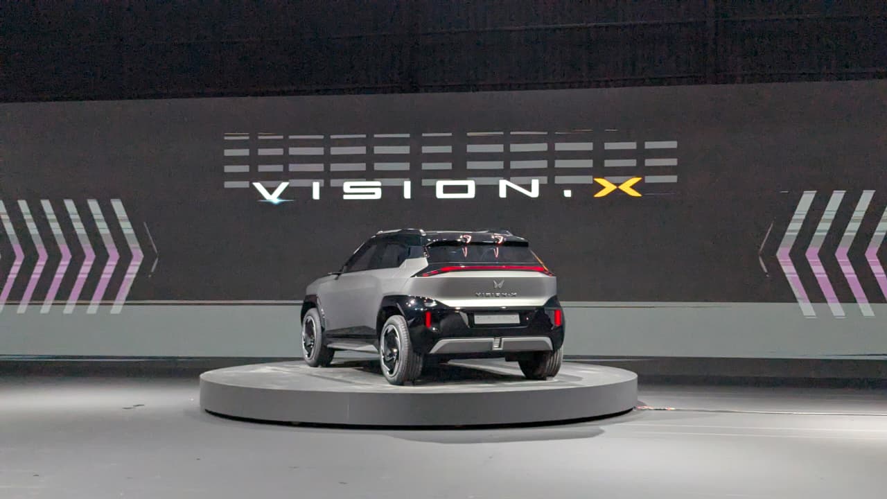 Mahindra Vision X Rear Three Quarter