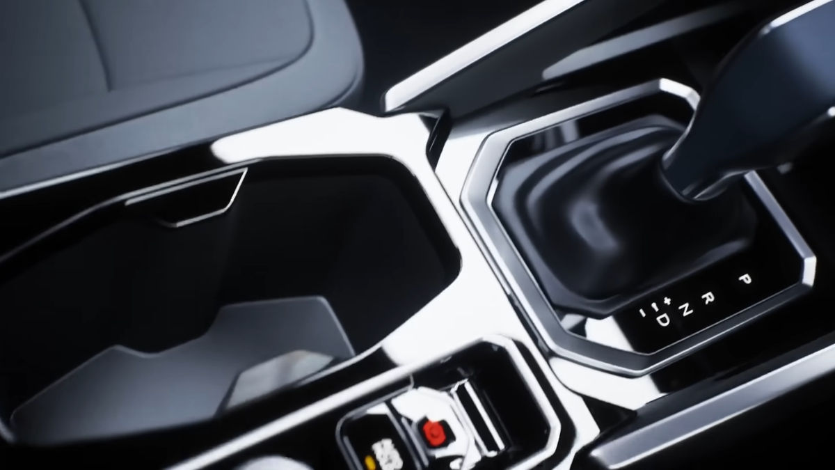Mahindra Vision S concept centre console