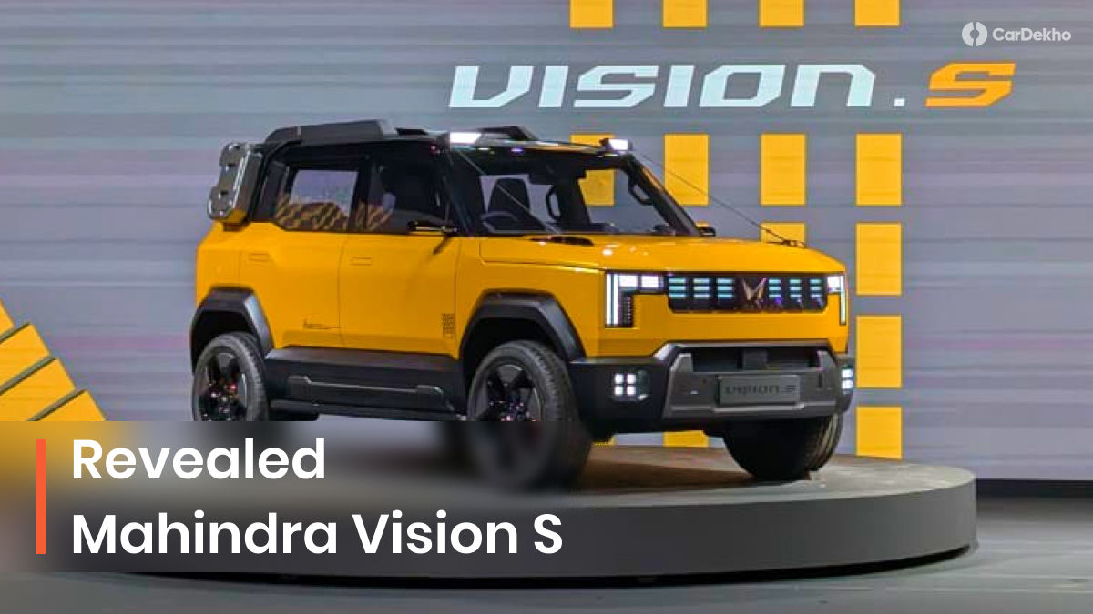 Mahindra Vision S concept revealed