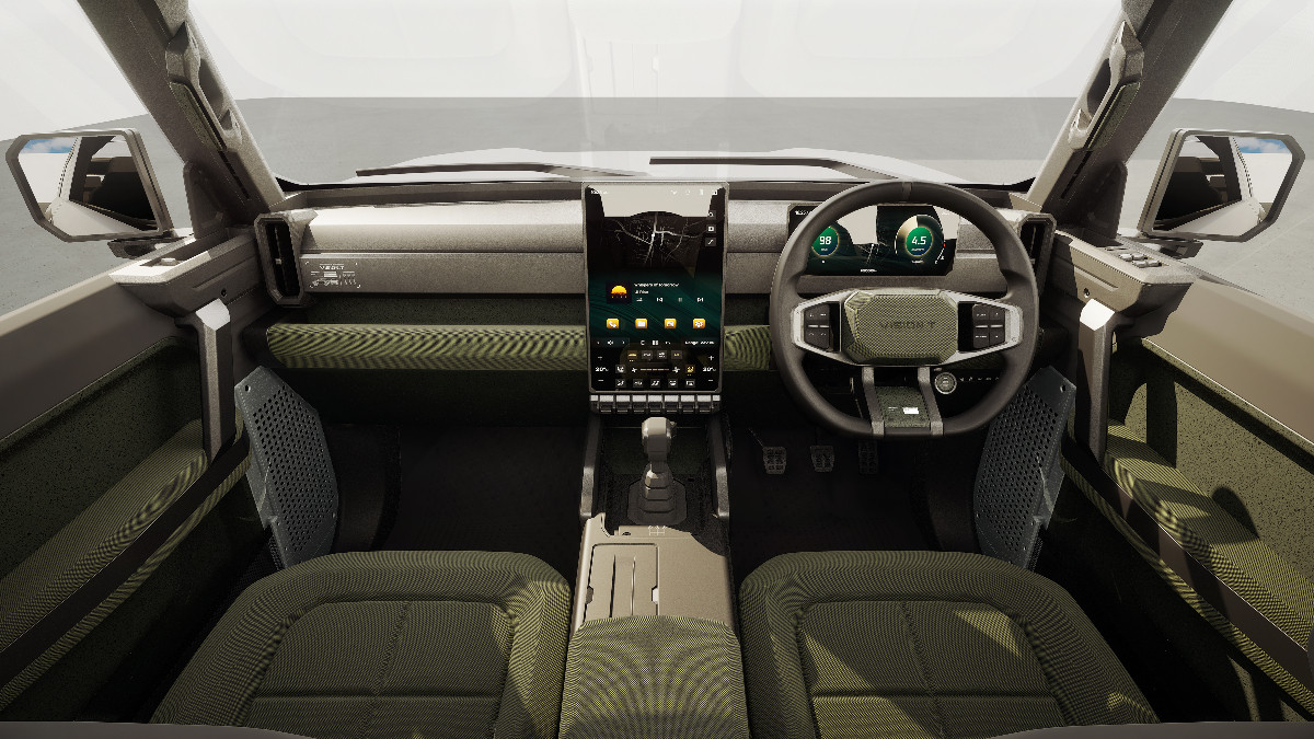 Mahindra Vision T concept interior