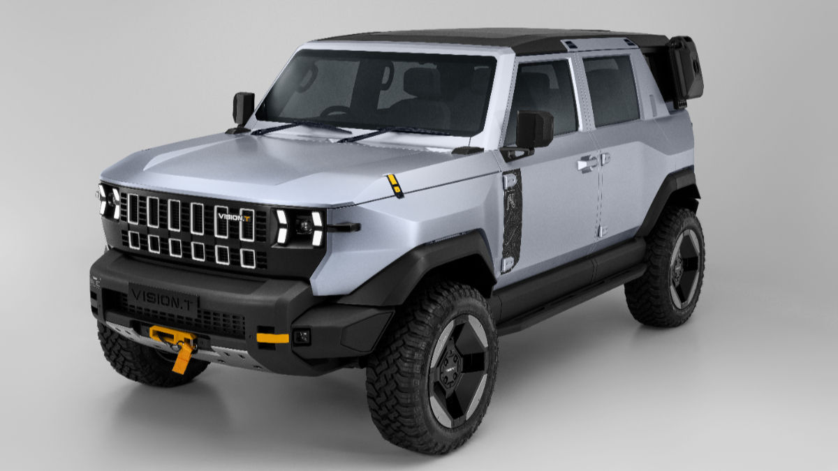 Check Out The Mahindra Vision T SUV Concept In 7 Images
