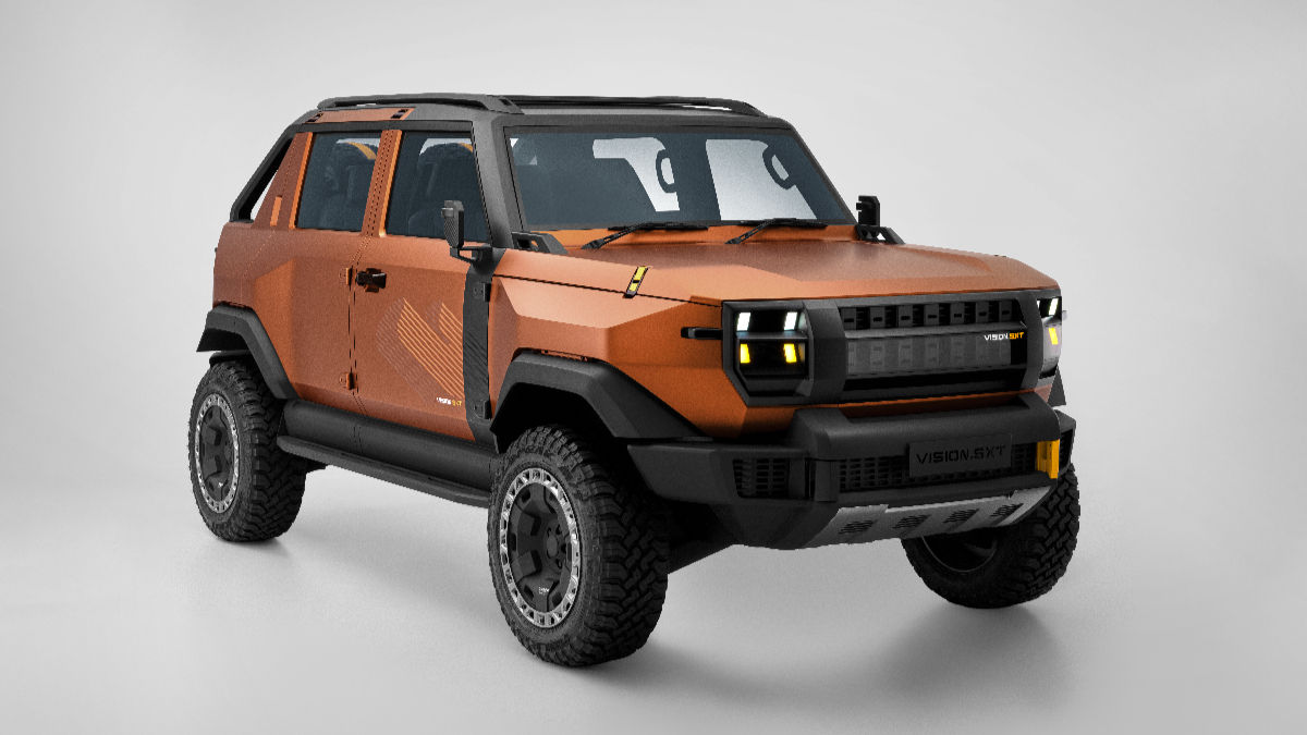 Mahindra Vision SXT Concept Design Explained In 10 Images