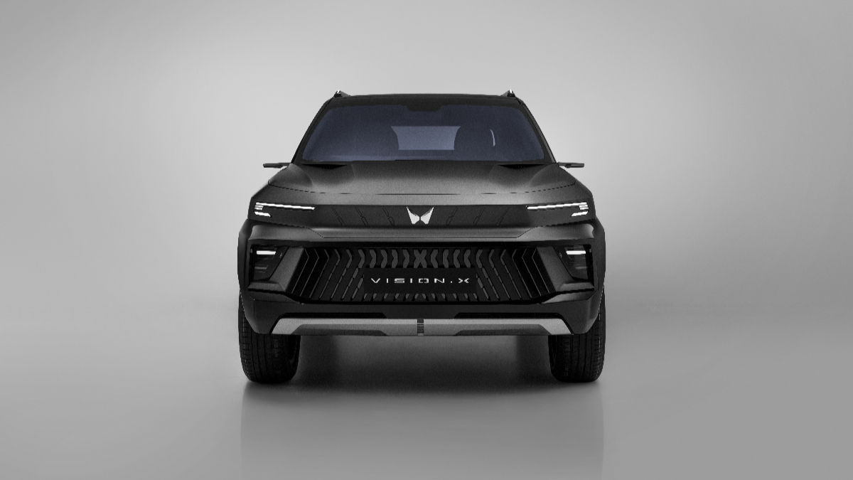 Mahindra Vision x concept front design