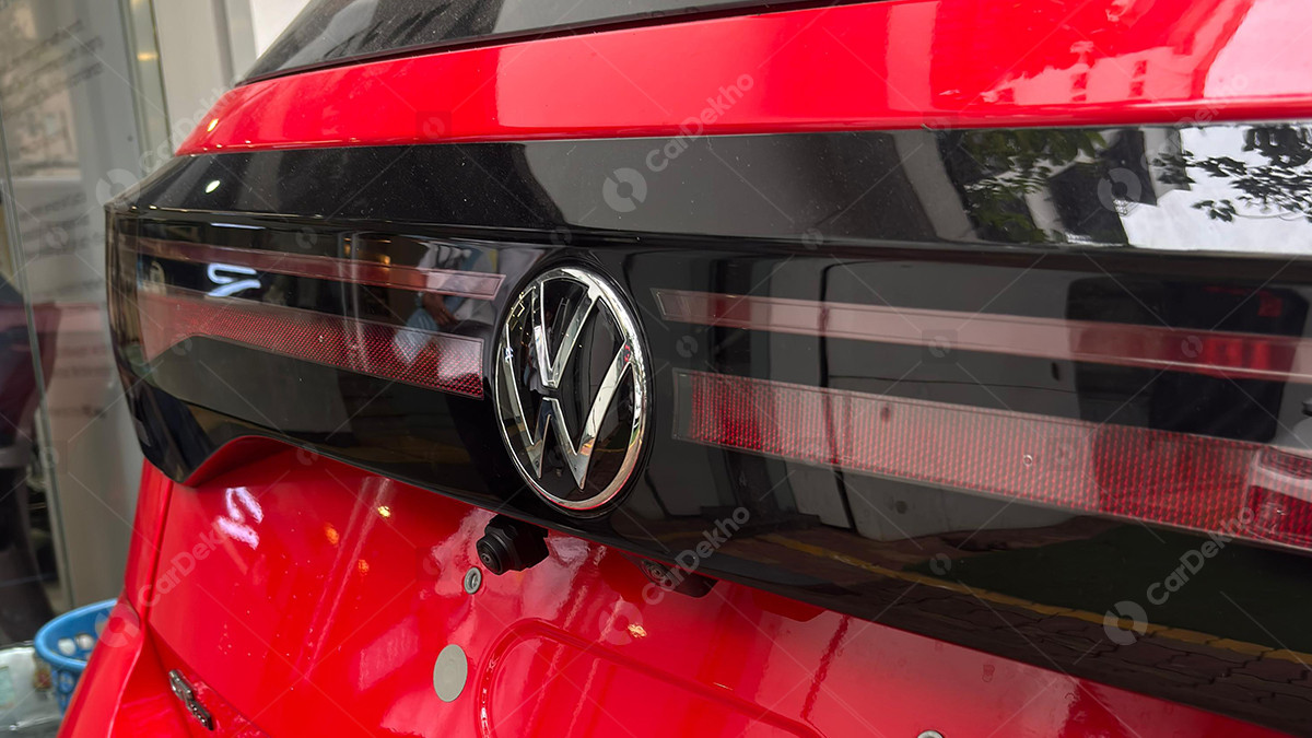 Volkswagen Taigun GT Line's Flash Red Colour Arrives At Dealerships ...