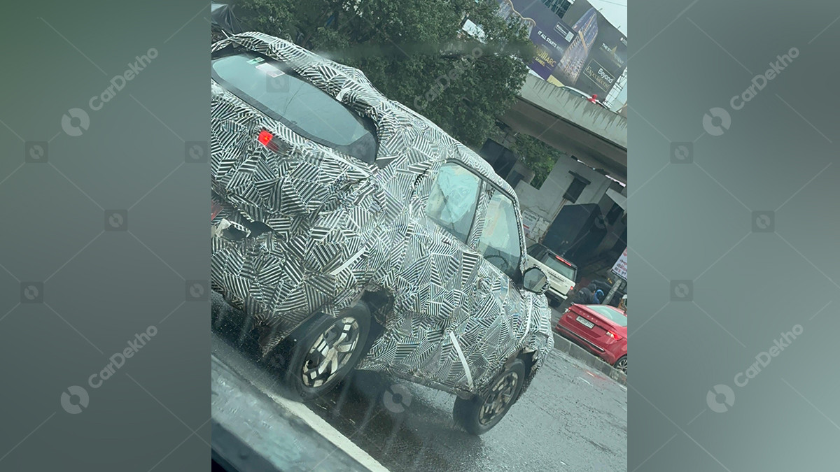 2025 Tata Punch Spied