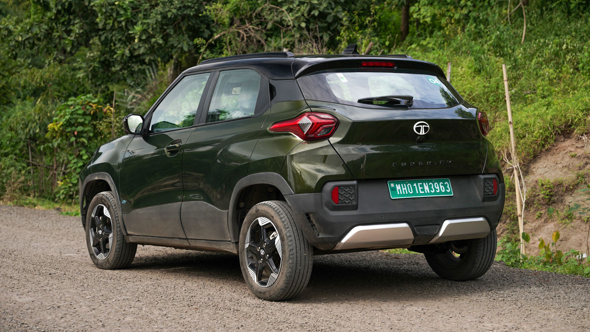Tata Punch EV rear design