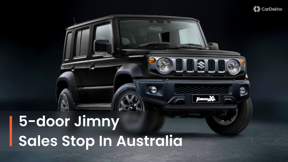 Suzuki Jimny 5-door Sales Stopped In Australia! Technical Issue Reported In Made-In-India Jimny?