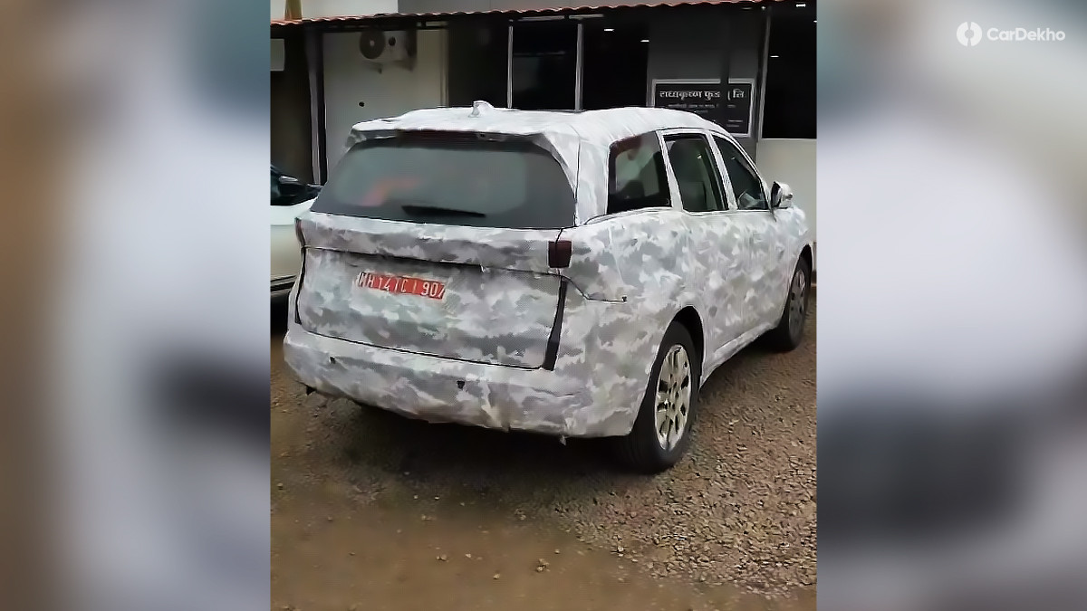 2026 Mahindra XUV700 Facelift Spied