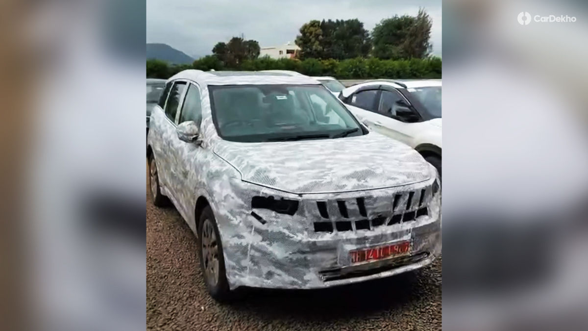 2026 Mahindra XUV700 Facelift Spied