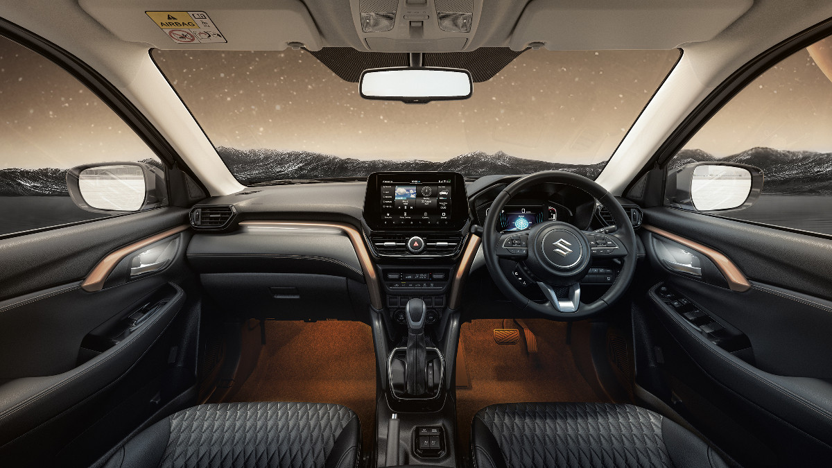 Maruti Grand Vitara Phantom Blaq edition dashboard