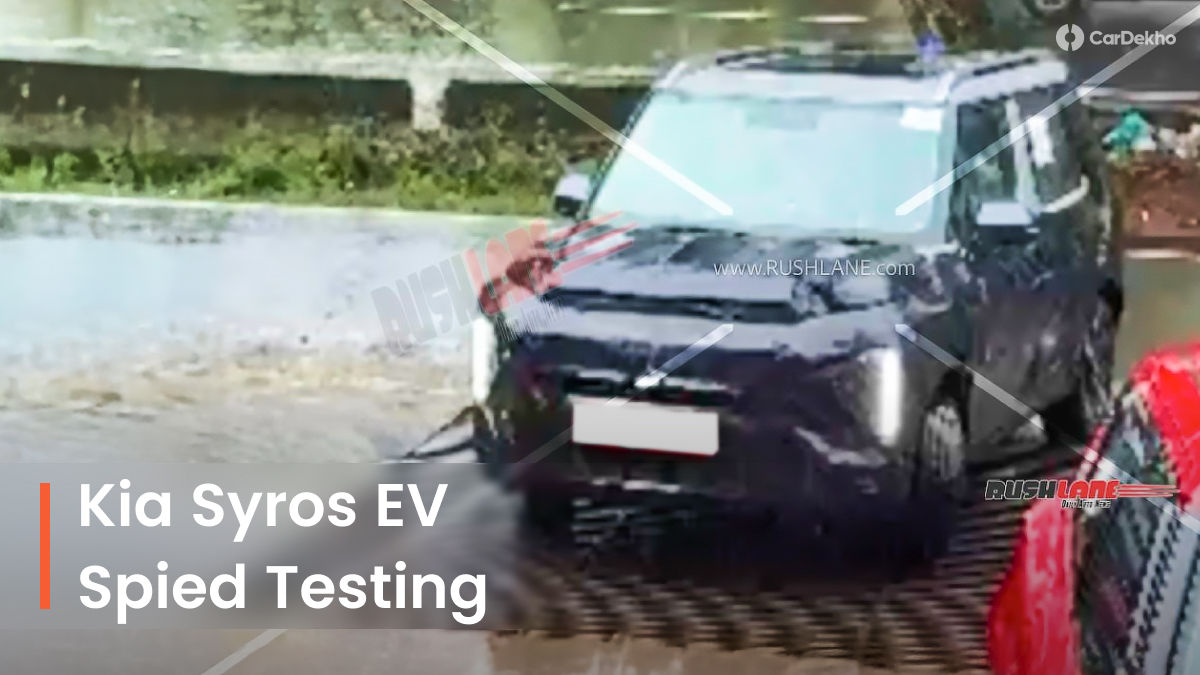 Kia Syros EV Spied