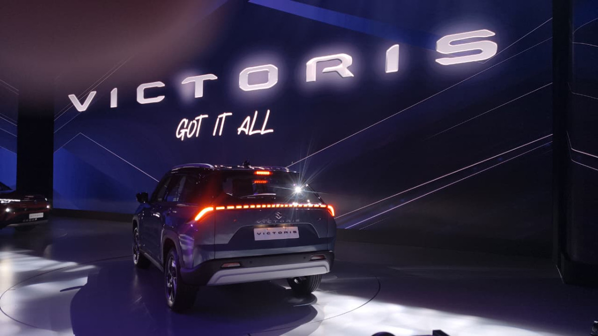 Maruti Victoris rear design Maruti Victoris rear design