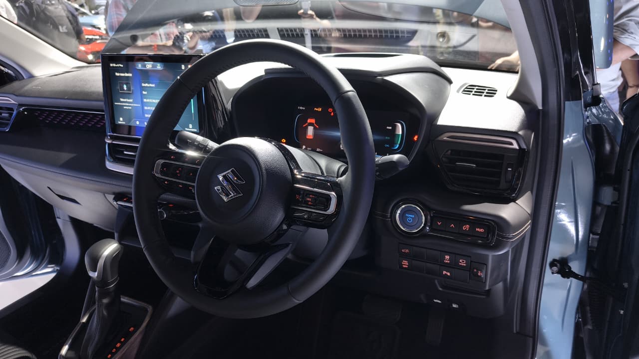 Maruti Victoris dashboard Maruti Victoris dashboard