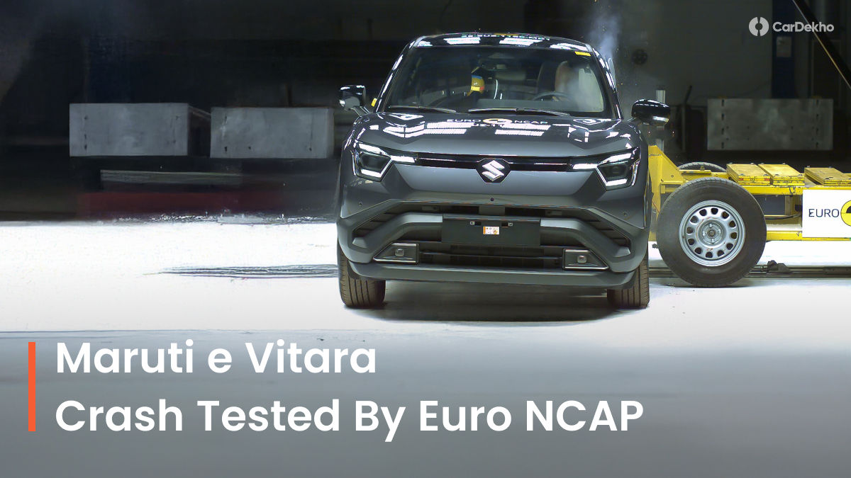 Maruti e Vitara Euro NCAP crash test Maruti e Vitara Euro NCAP crash test