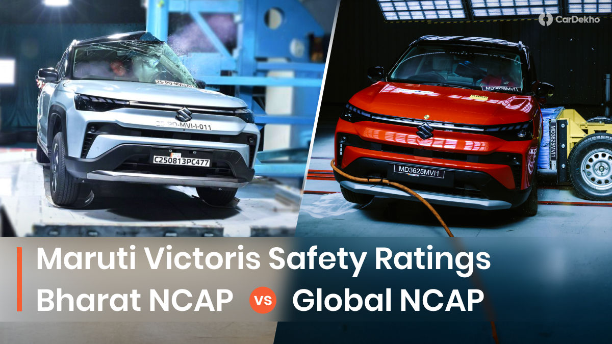 Maruti Victoris Global NCAP rating vs Bharat NCAP