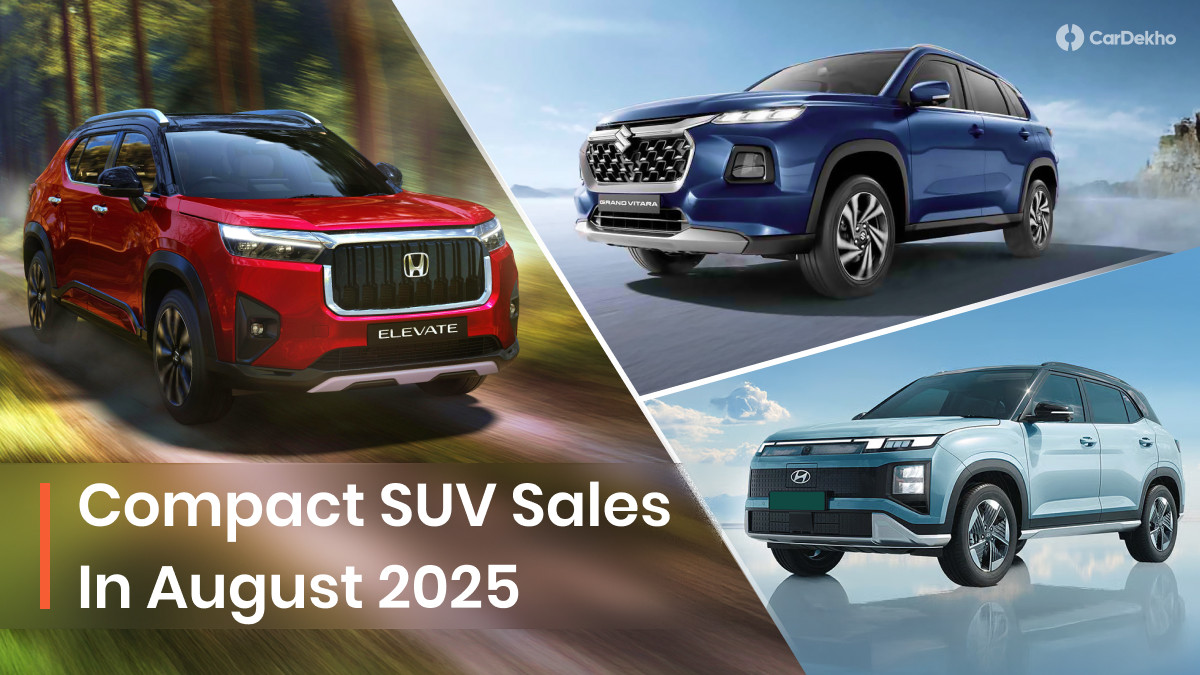 Compact SUV sales in August 2025 Compact SUV sales in August 2025
