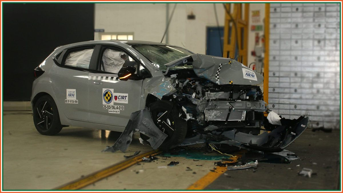 Tata ALtroz Bharat NCAP crash test