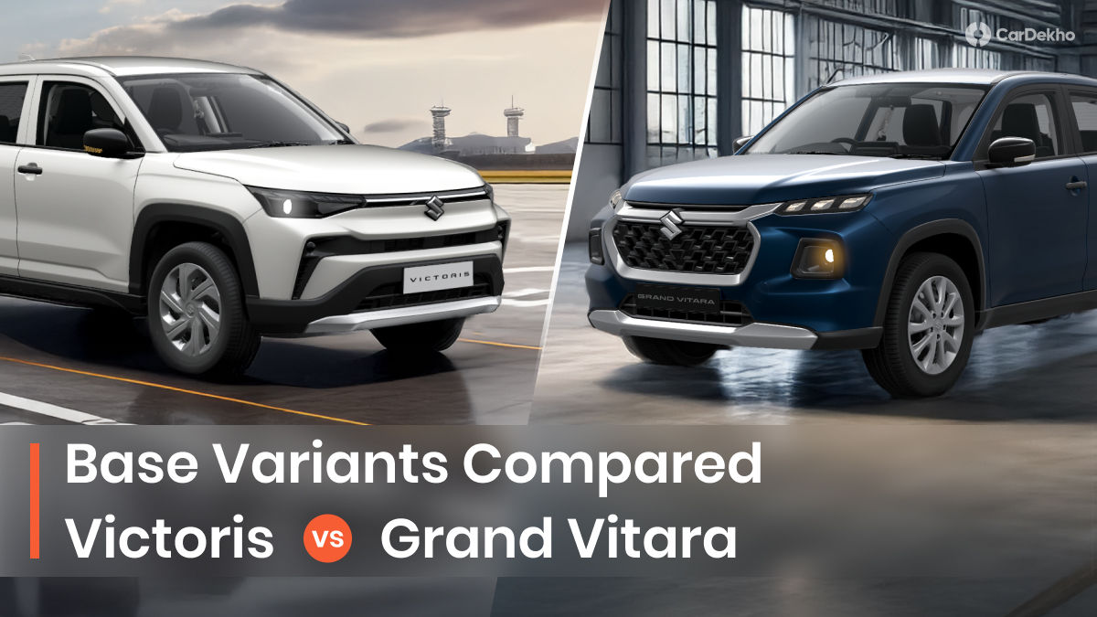 Maruti Victoris LXi vs Maruti Grand Vitara Sigma: Specifications compared Maruti Victoris LXi vs Maruti Grand Vitara Sigma: Specifications compared