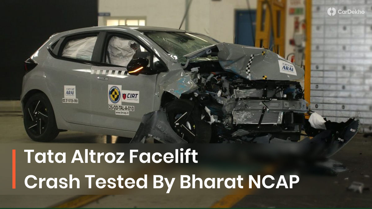 Tata Altroz Bharat NCAP crash test