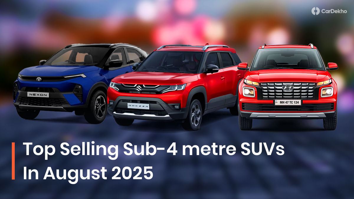 Sub-compact SUV Sales In August 2025