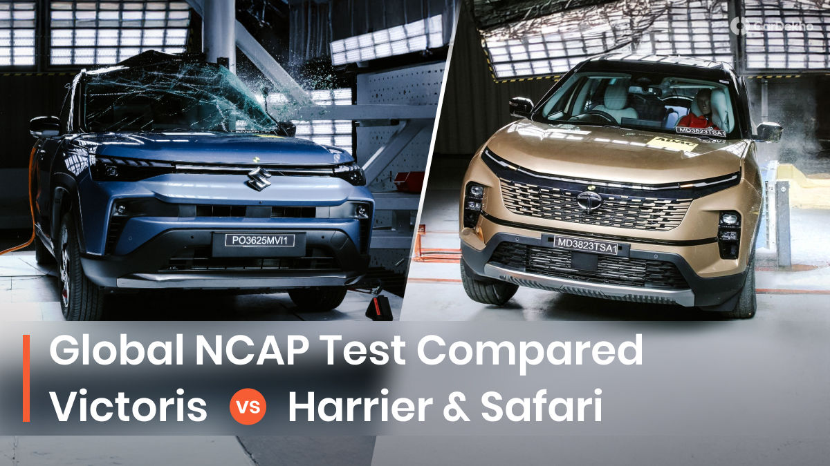 Maruti Victoris vs Tata Harrier and Safari Global NCAP ratings and scores compared Maruti Victoris vs Tata Harrier and Safari Global NCAP ratings and scores compared