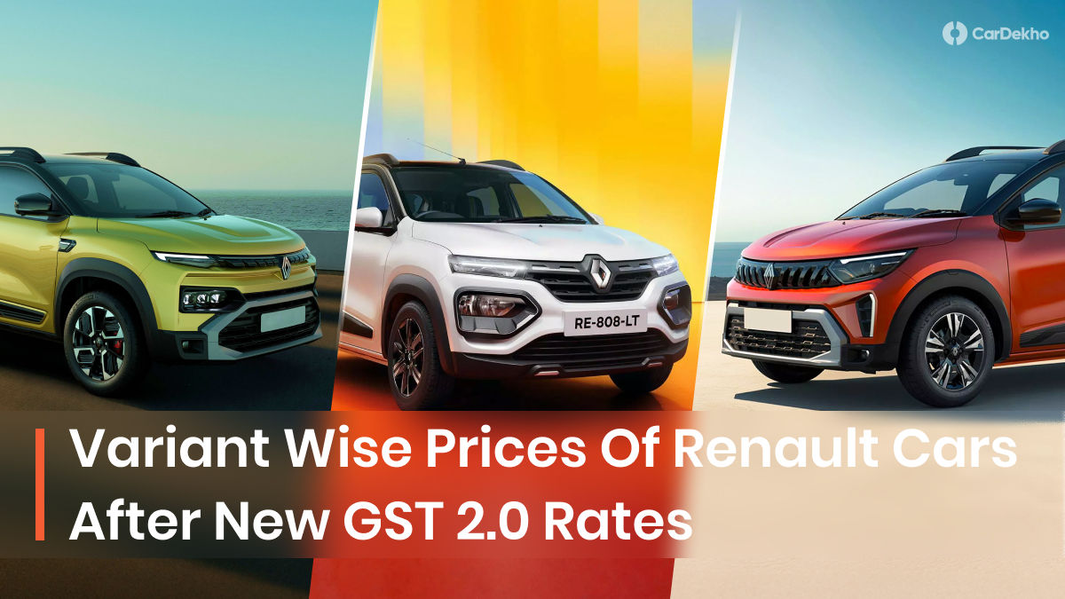 Renault cars new prices after GST cut