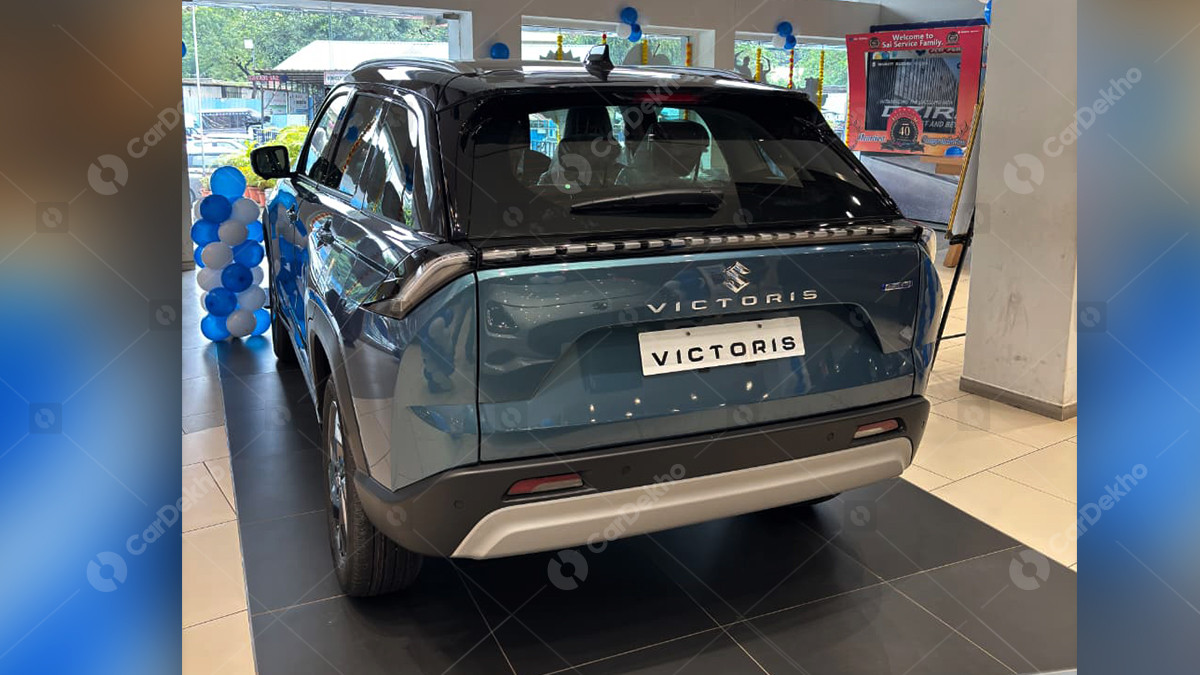 Maruti Victoris at dealership Maruti Victoris at dealership