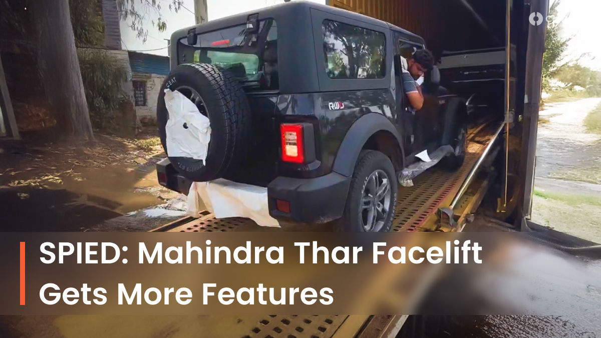 Mahindra Thar facelift