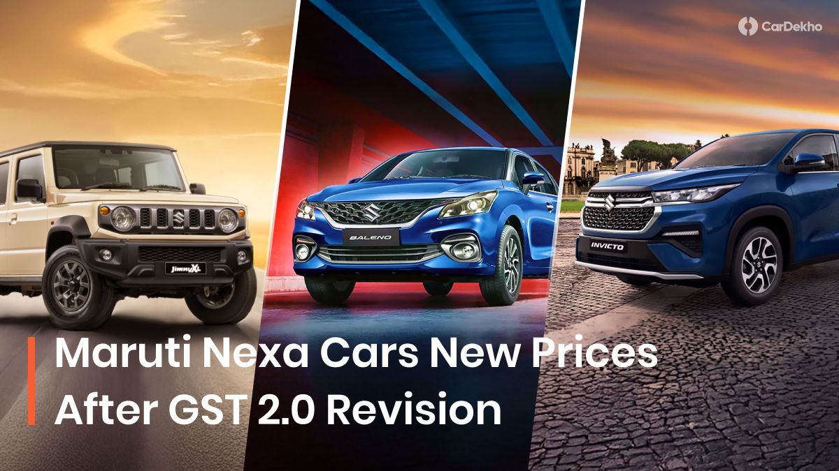 NEXA cars GST prices