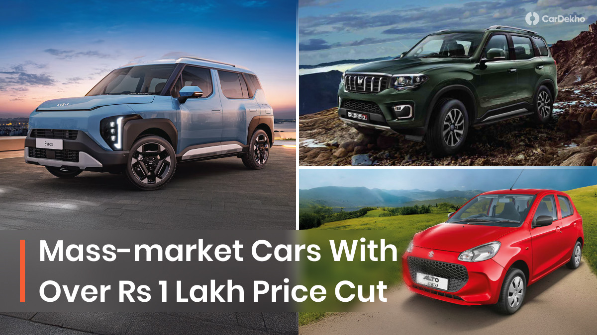 Top 10 Popular Mass-market Cars With Over Rs 1 Lakh Price Cut Under New GST 2.0 Rates