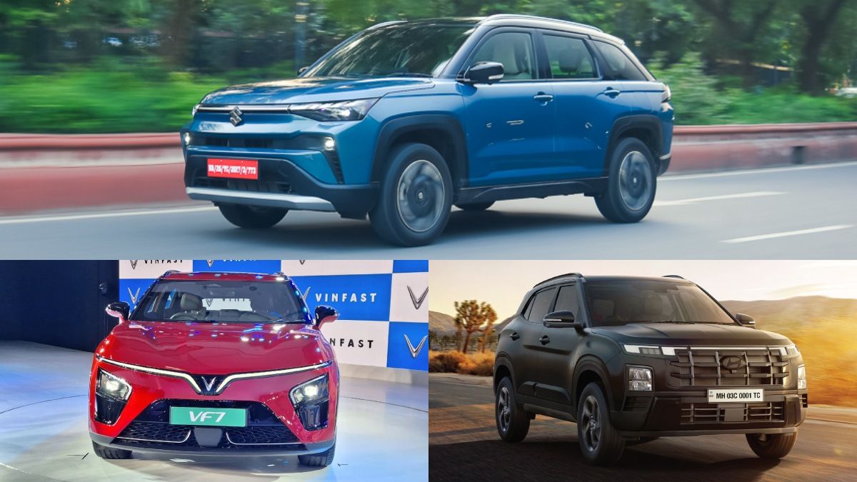 Maruti Victoris, VinFast VF7, Hyundai Creta King 