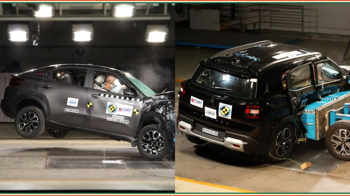 Citroen Basalt, Citroen Aircross, Bharat NCAP Test
