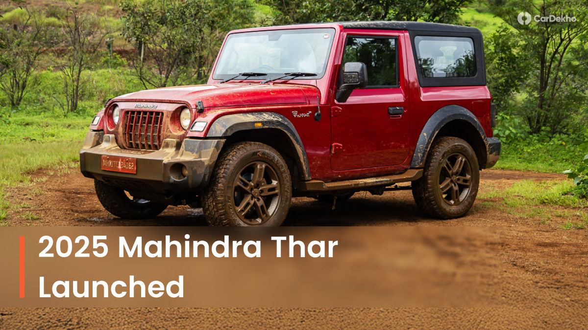 2025 Mahindra Thar