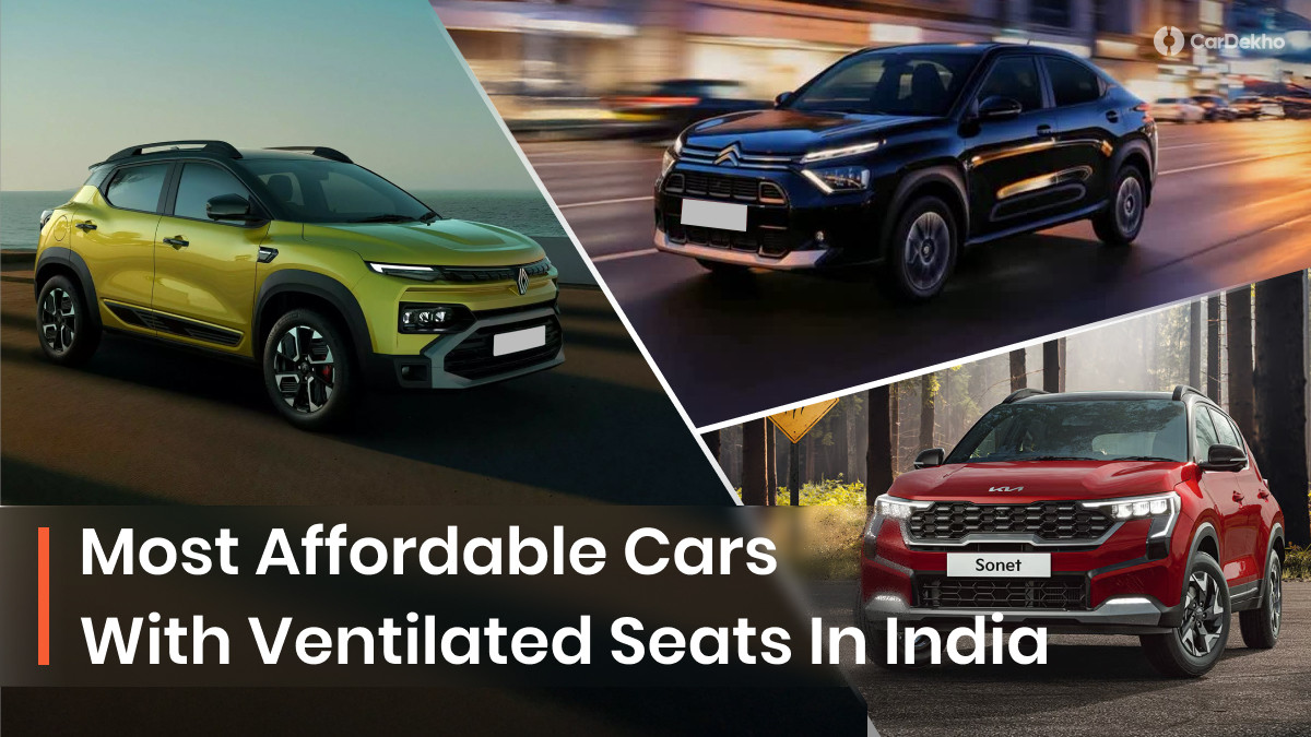 10 Most Affordable Cars In 2025 That Come With Ventilated Front Seats In India