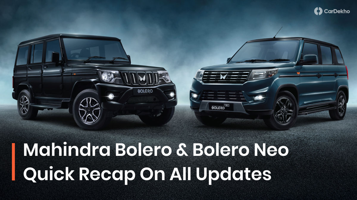 Mahindra Bolero And Bolero Neo